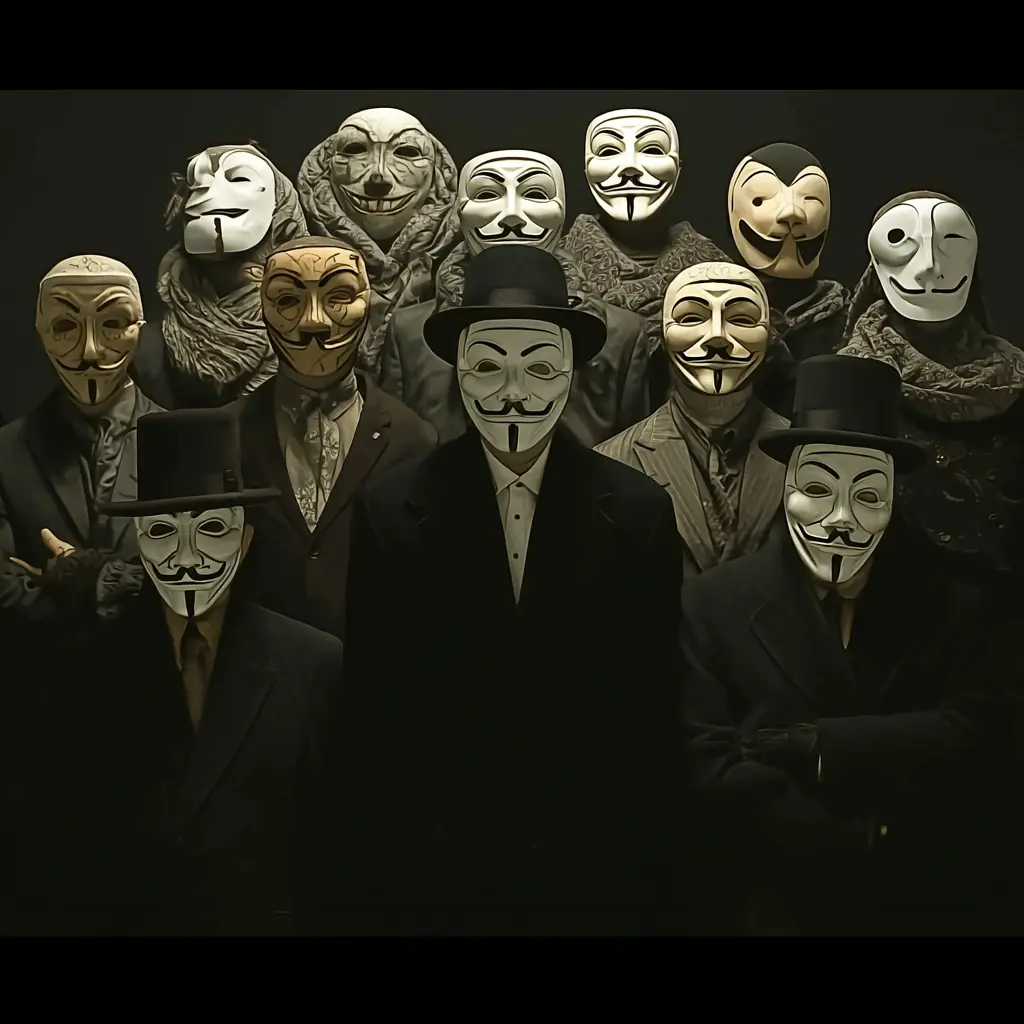 Imagen representativa del grupo Anonymous